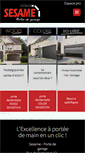 Mobile Screenshot of portes-sesame.be